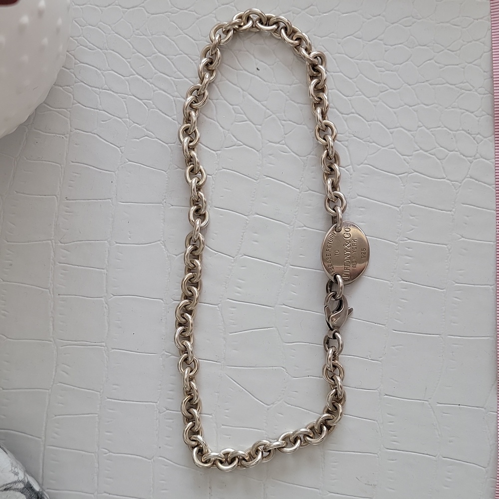 Tiffany & Co Authentic Please Return to necklace